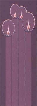 Inside Banners - Advent Candles