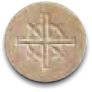 Altar Bread 1 1/2" single cross