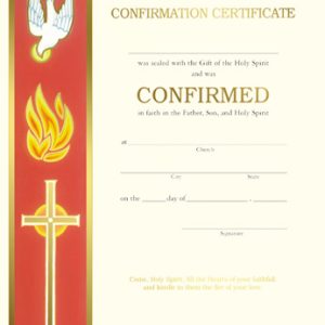 Confirmation Certificate