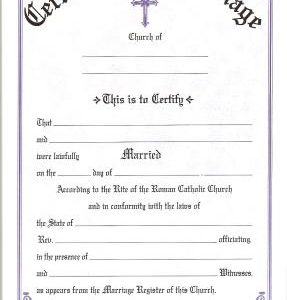 Marriage Certificate